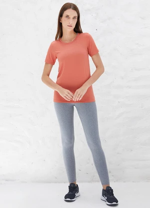 Basicamente - Tech T-Shirt Modal Premium Marrom Telha - BASICAMENTE