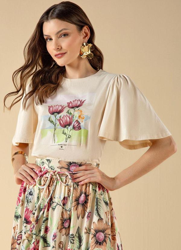 Use Modo - Tshirt Garden Bege