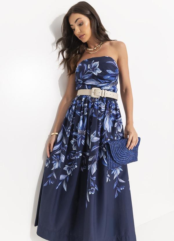 Farm - Blusa Floral Tati Azul 9