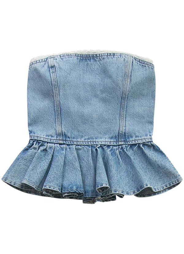 Angel - Top Denim Azul 4