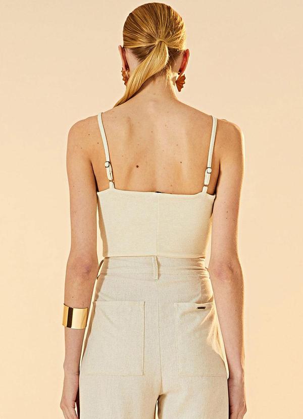 Linzzi - Top em Malha Lurex Off White 4