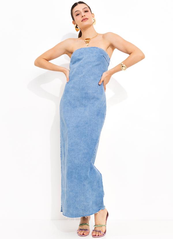 Colcci - Vestido Jeans Azul