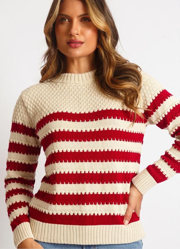 Doce Tom - Blusa Tricot Camila Ninive com Red Night