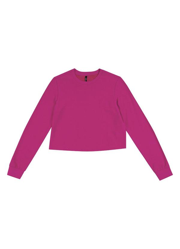 Habana - Blusa Feminina Modelagem Solta em Tricô Roxo