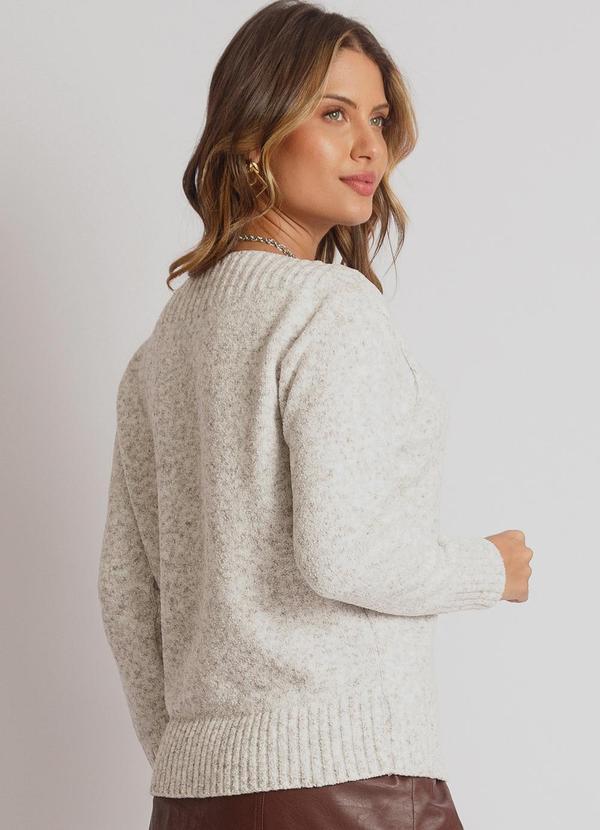 Doce Tom - Blusa Tricot Mahur Natural 2