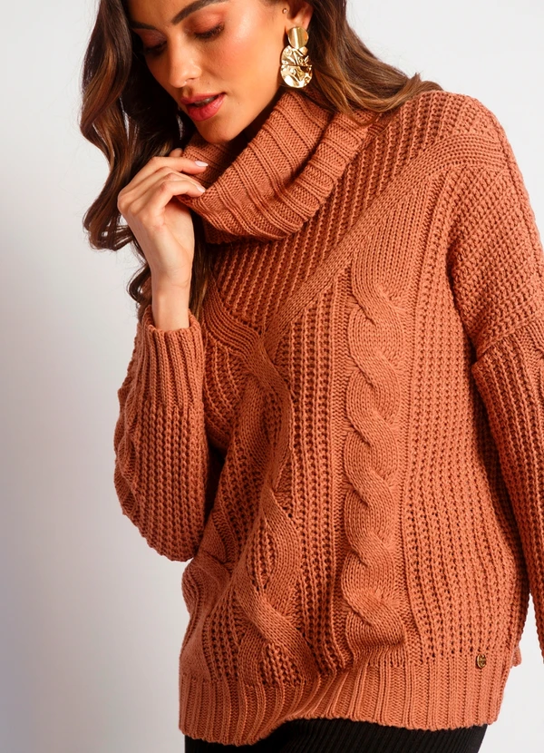 Doce Tom - Blusa Tricot Marieta Latte