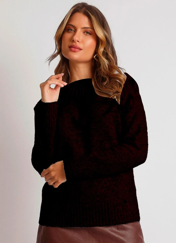 Doce Tom - Blusa Tricot Mahur Preto 2