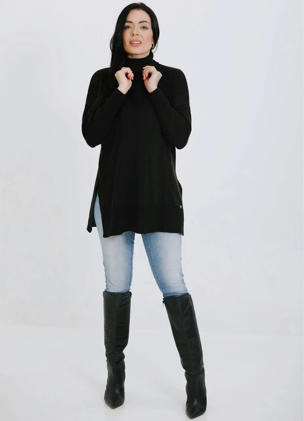 Doce Tom - Blusa Tricot Rosana Preto 3
