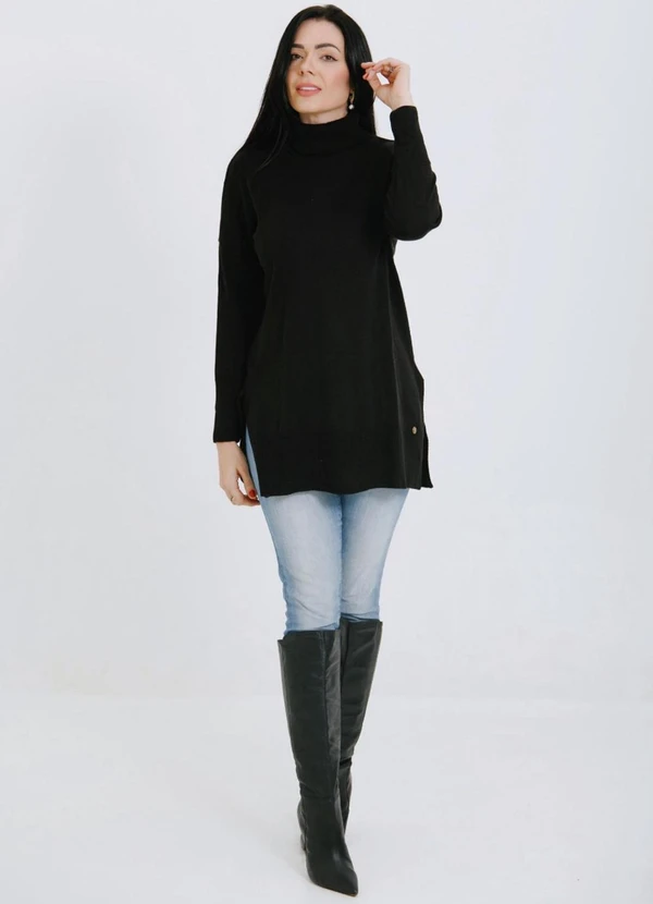 Doce Tom - Blusa Tricot Rosana Preto 5