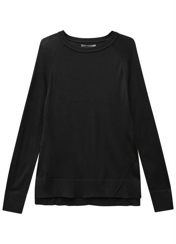 Malwee - Blusão de Tricô Preto