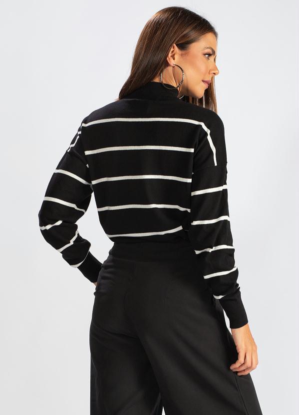Hering - Blusão de Tricot Feminino Preto 2