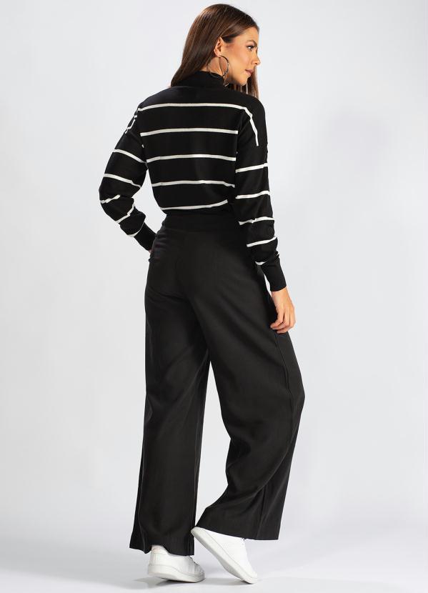 Hering - Blusão de Tricot Feminino Preto 4