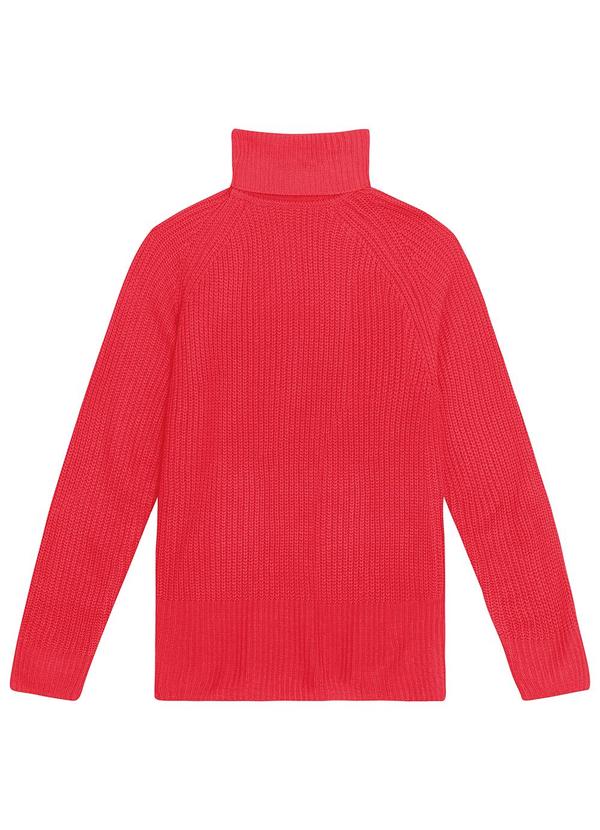 Malwee - Blusão Suéter em Tricô Vermelho 5