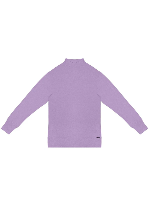 Rovitex - Blusão Tricot Feminino Roxo