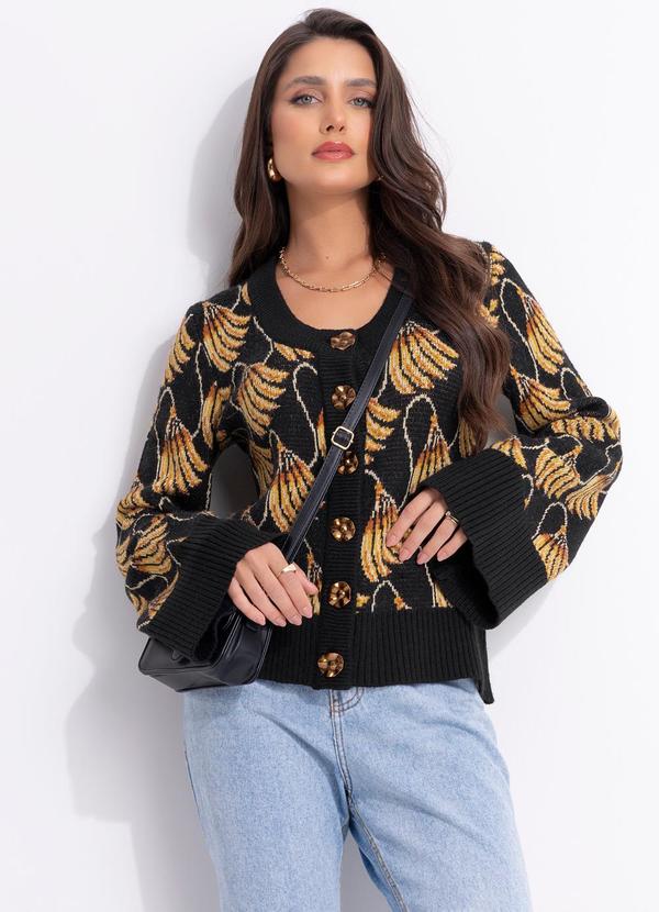 cardigan-tricot-banana-tassel-