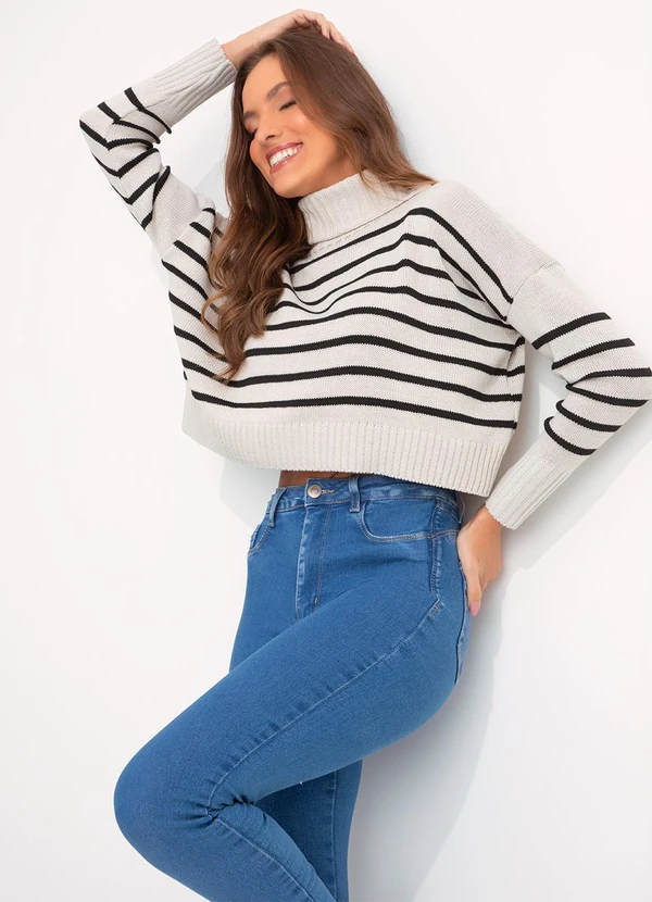 Rosalie - Casaco Cinza em Tricô 5