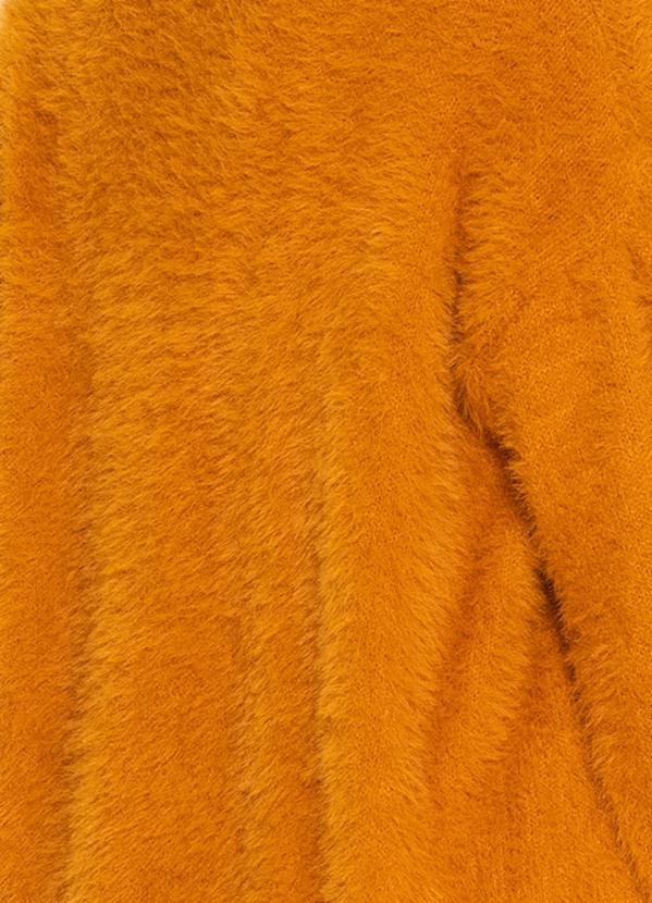 Farm - Casaco de Tricot Pelinho Amarelo 6