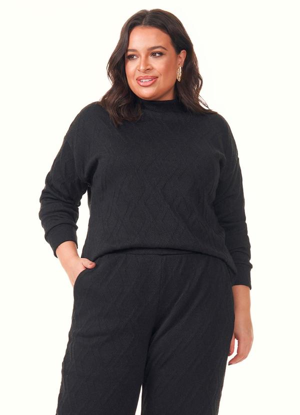 Lisamour - Casaco Feminino Preto