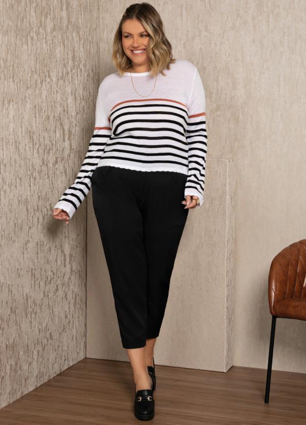 Quintess - Casaco Listrado de Tricot 7