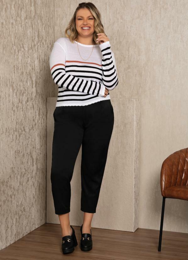 Quintess - Casaco Listrado de Tricot 9