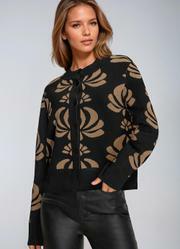 Casaco Preto em Tric