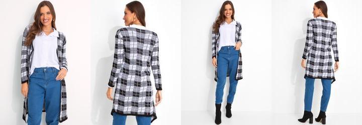 Casaco Preto em Tric