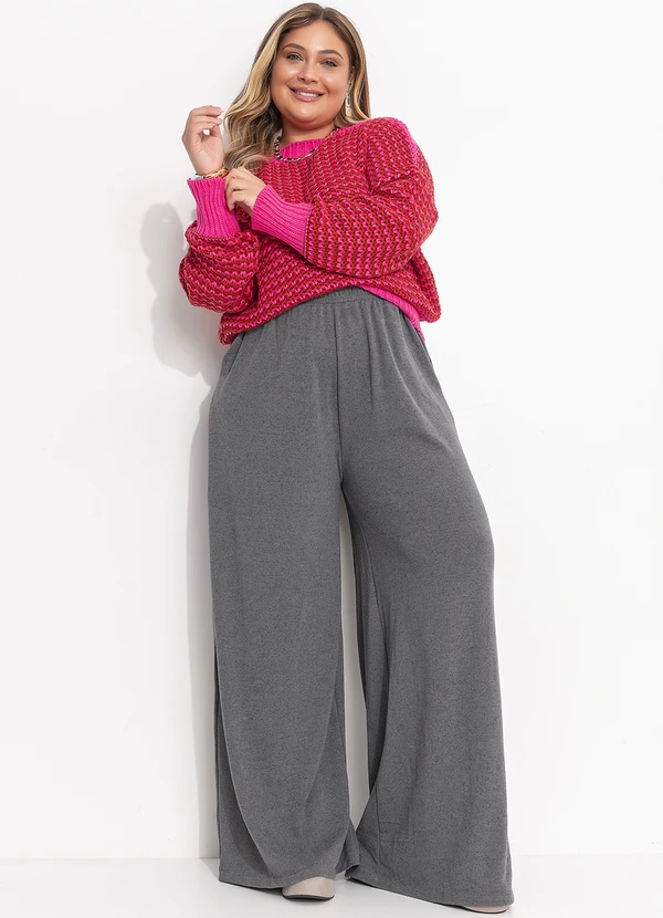 Quintess - Casaco Rosa em Tricô 8