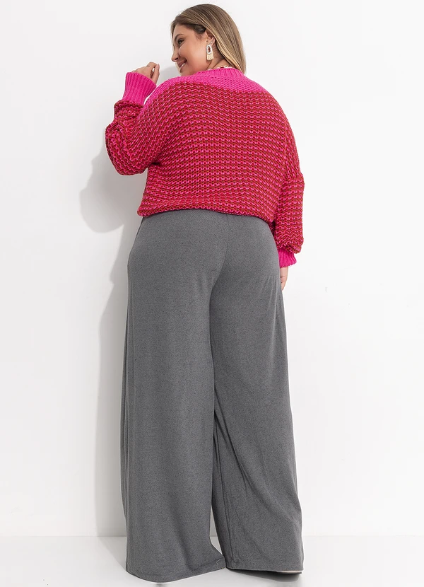 Quintess - Casaco Rosa em Tricô 9