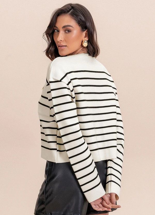 Angel - Casaco Tricot Bege 2