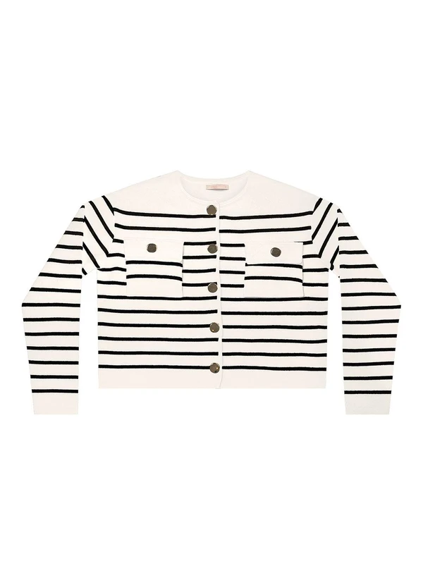 Angel - Casaco Tricot Bege 5