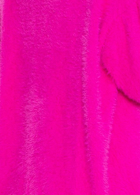 Farm - Casaco Tricot de Pelinho Rosa 6