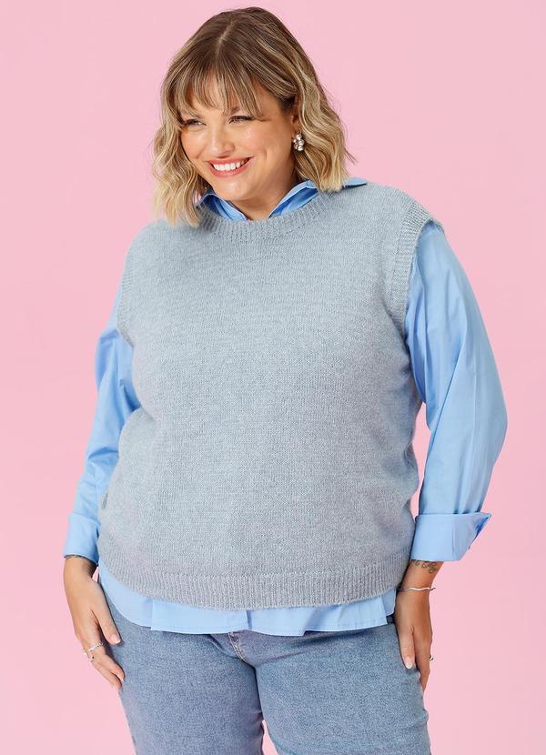 In Love - Colete de Trico Antonela Azul 10