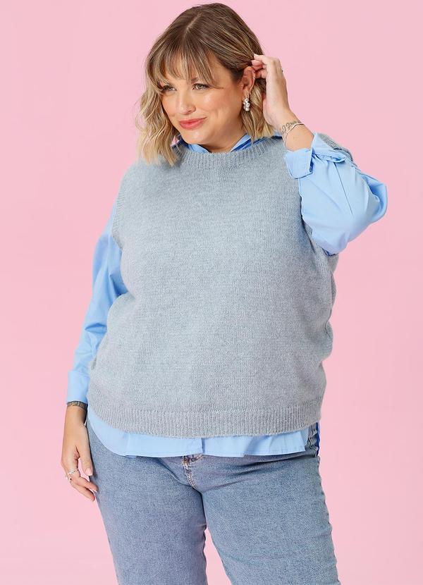 In Love - Colete de Trico Antonela Azul 9