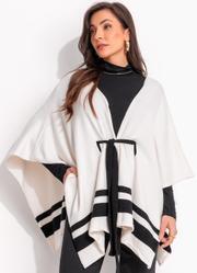 Poncho Off White em Tric Modal