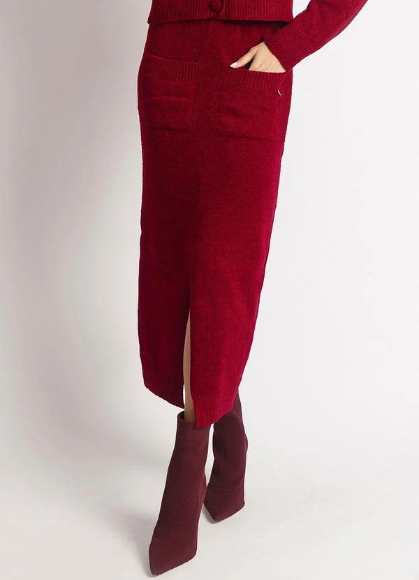 Doce Tom - Saia Tricot Lala Preto