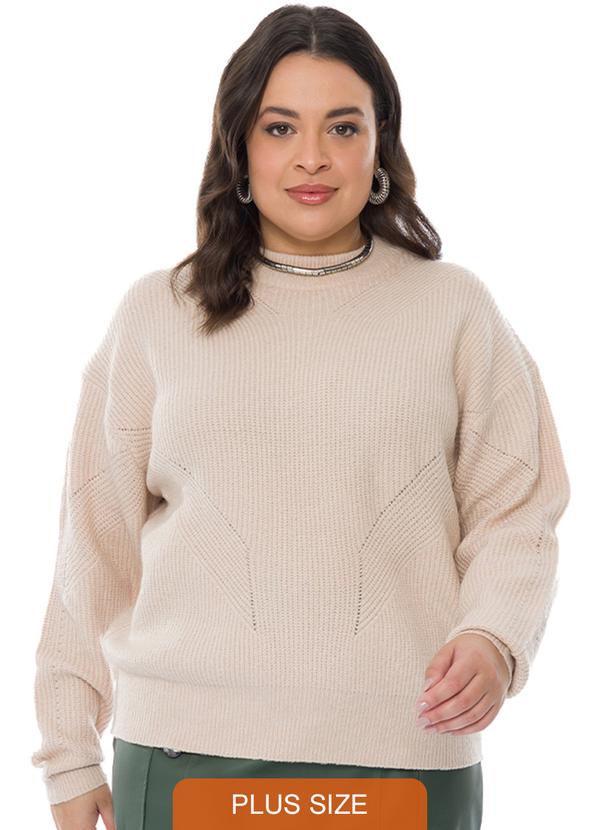 Lisamour - Suéter Bege