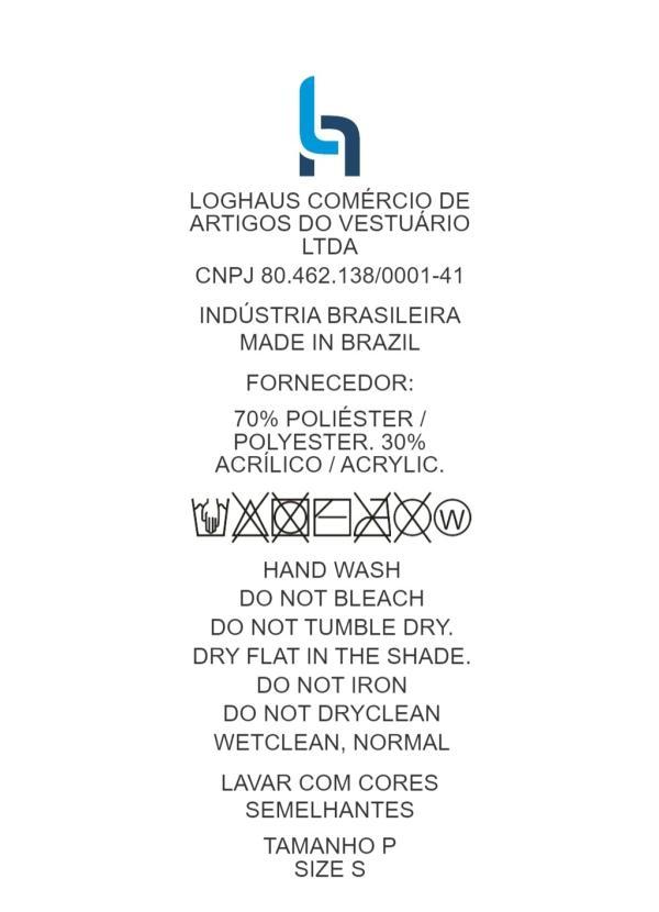 Quintess - Suéter em Tricô Turquesa Off White Marinho 6