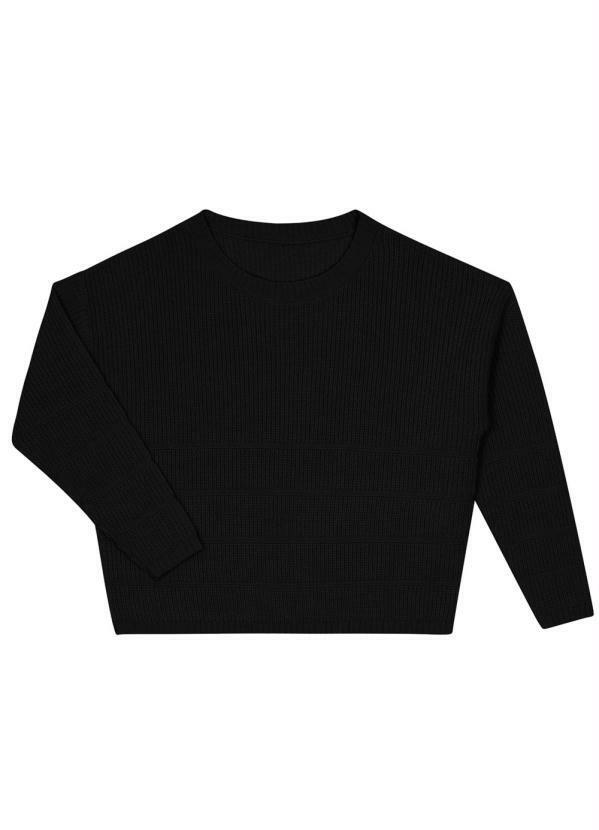 Endless - Suéter Feminino Basic Preto