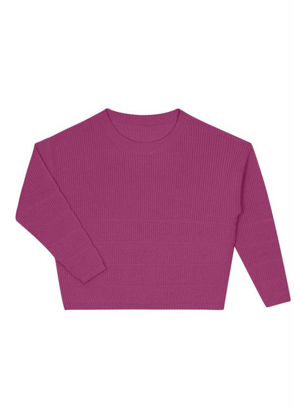 Endless - Suéter Feminino Basic Roxo