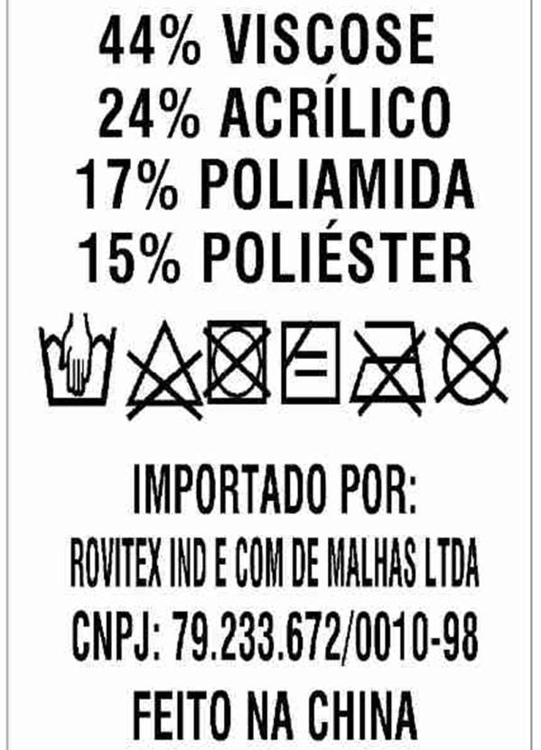 Endless - Sueter Feminino Gola Alta Preto 4