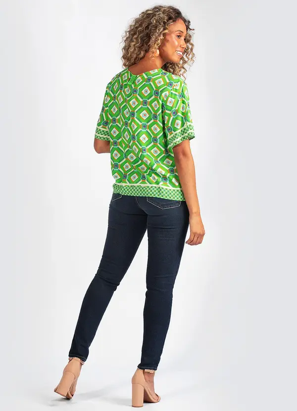 Colcci - Blusa em Viscose Estampado 4