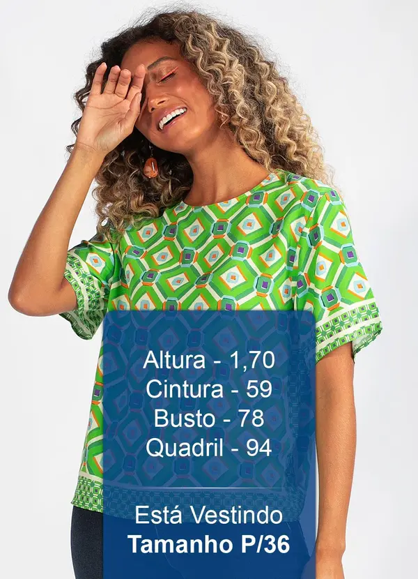 Colcci - Blusa em Viscose Estampado 5
