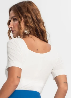 Endless - Blusa Ribana Feminina Bege - ENDLESS