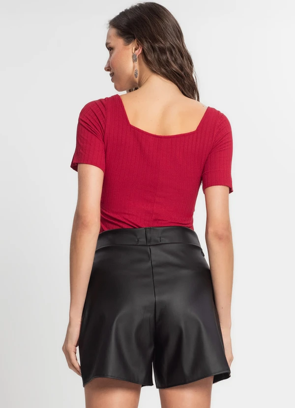 Endless - Blusa Ribana Feminina Vermelho 4