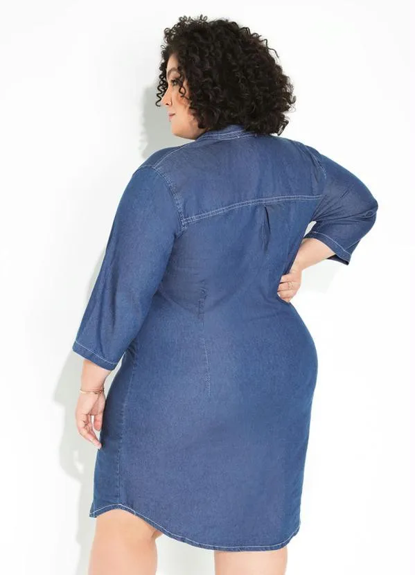 bonprix - Chemise Jeans Azul 6