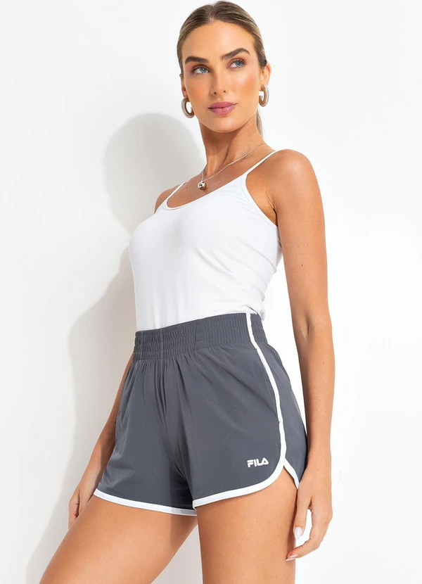 Fila - Shorts Feminino Essencial Floating Cinza 6