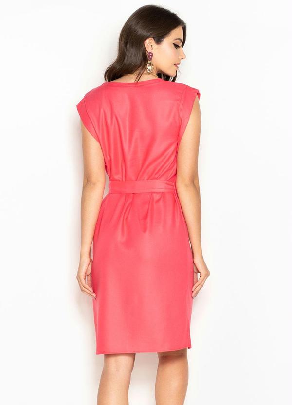 Hering - T-Shirt Dress de Viscose Rosa 2