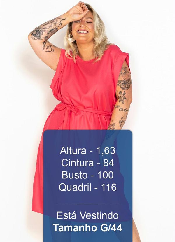 Hering - T-Shirt Dress de Viscose Rosa 5