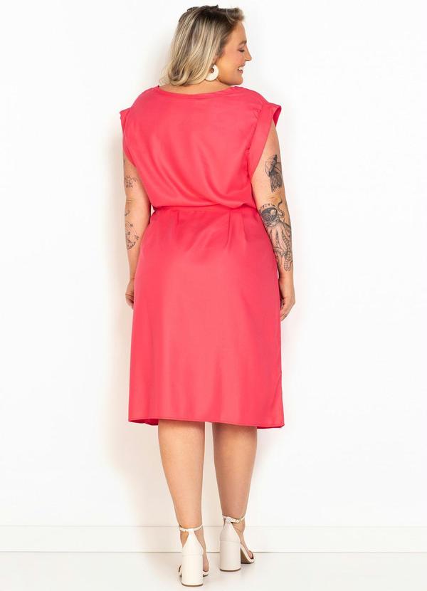 Hering - T-Shirt Dress de Viscose Rosa 9