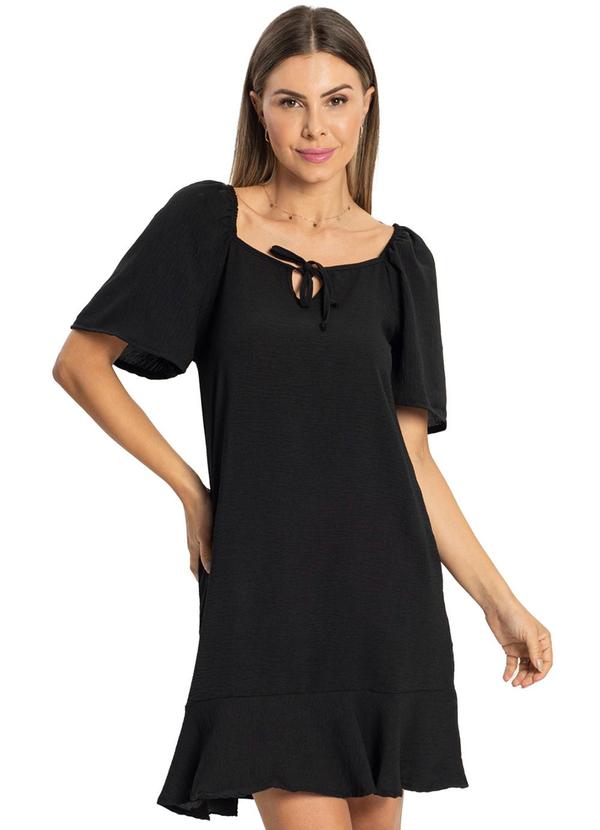 Rovitex - Vestido Air Flow Preto